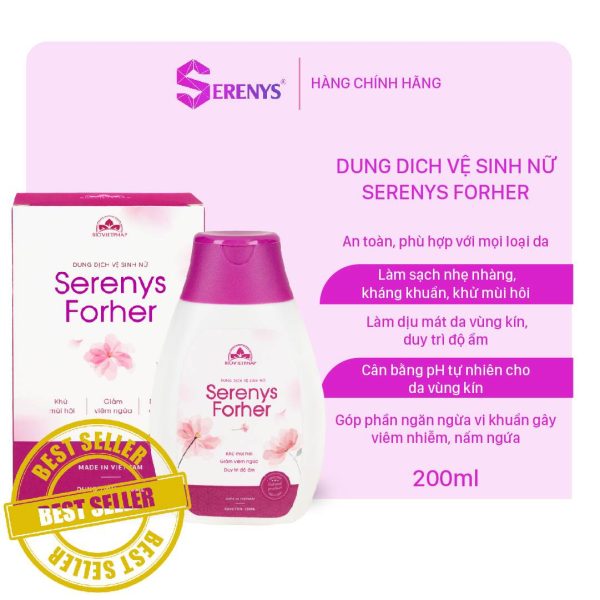 dung dịch vệ sinh nữ serenys forher