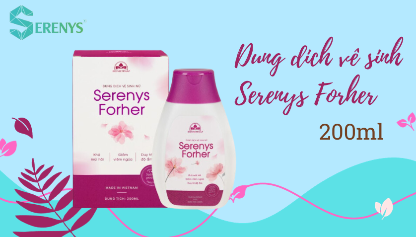 dung dich ve sinh nu serenys forher serenys.com vn 2